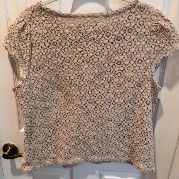 Woman's Embroidered Beige Top, Size 16, Boden - Picture 11 of 11